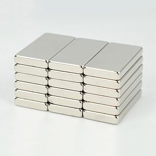 Funo tige en néodyme ultra résistante, petit rectangle de terres rares robustes, rangement