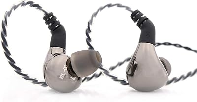 Écouteurs hi-fi linsul bl03 avec pilote dynamique en carbone de 10 mm