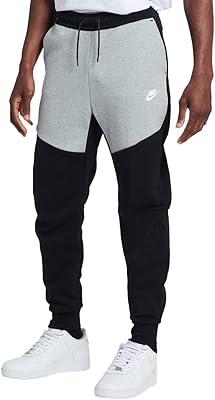 Mns sw flc aob pantalon de survêtement air hip pour hommes, cuir brillant/noir