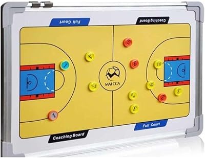 Tableau magnétique d'entraînement de basket-ball ta sport rm17, taille 460 mm x 355