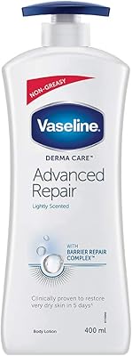 Lait corporel réparateur avancé vaseline de derma care 400 ml
