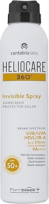 Heliocare 360 ​​​​​​spray invisible spf 50+, 200 ml
