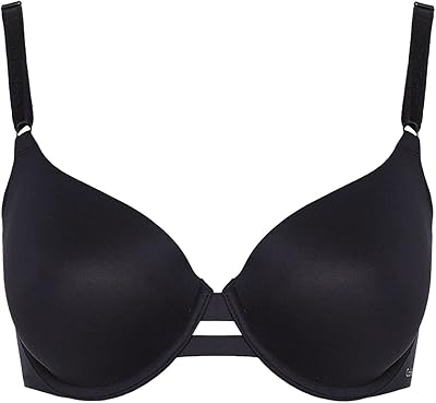Calvin klein, soutien-gorge t-shirt femme, noir, taille 75b eu, noir, taille unique