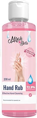 Mirah belle désinfectant pour les mains (200 ml) achetez-en 3