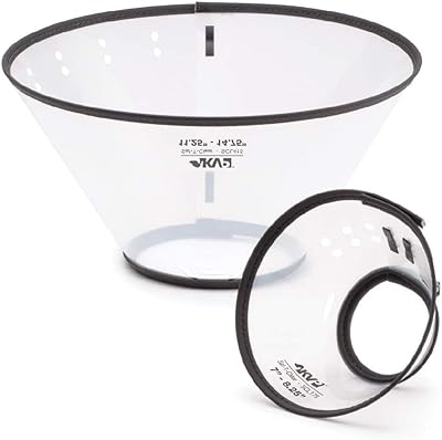 Collier de récupération pour chien kvp safe-t-clear, convient au cou de 12 à