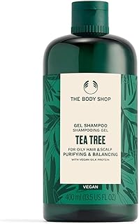 Shampoing purifiant et équilibrant à l'arbre à thé the body shop pour cheveux