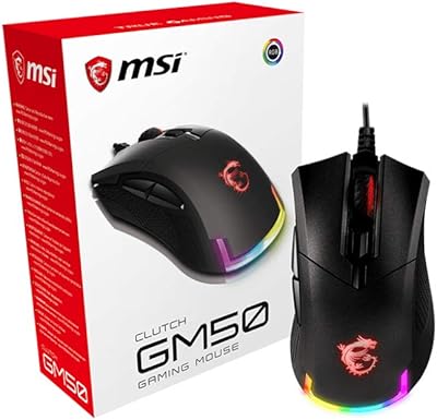Souris usb msi compatible pc et ordinateur portable clutch gm50