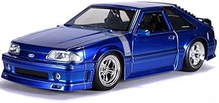 Jada toys big time muscle 1:24 échelle 1989 ford mustang gt voiture moulée