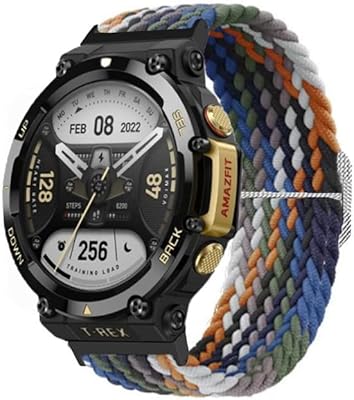 Bracelet de montre bgm amazfit t-rex 2 avec boucle réglable en nylon tressé (colorée). Commandez en toute confiance sur Diaytar, votre marketplace de confiance