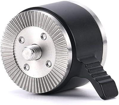 Adaptateur de rosace à réglage rapide tilta droit - noir | ta-ara-r-b