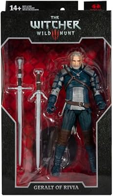 Mcfarlane toys the witcher geralt of rivia viper armor figure avec accessoires