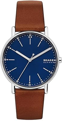 Montre à trois aiguilles skagen slim sgantur, 40 mm