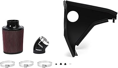 Admission d'air haute performance mishimoto mmai-e46-99bk compatible avec bmw e46 série 3 1999-2005