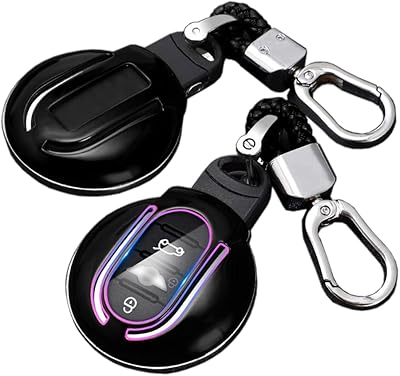 Couvercle de porte-clés en plastique abs sanrelli pour mini cooper countryman