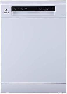 Lave-vaisselle evoli, 7 programmes, 14 places, 3 paniers, blanc, evdw-143-mw, garantie deux ans