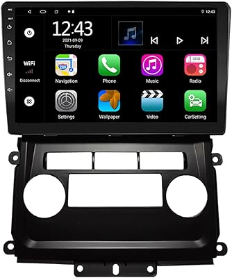 Lecteur dvd de voiture android gps octa core 9" pour nissan frontier