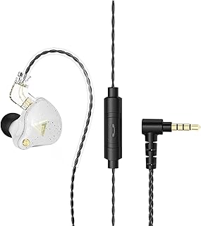 Casque filaire yostar ak6 pro 3,5 mm, musique dynamique, câble de casque amovible, écouteurs de sport intra-auriculaires avec contrôle et microphone intégrés. Diaytar : Connectez-vous aux meilleures offres