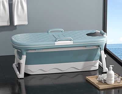Baignoire autoportante pliante maston avec couvercle thermostatique et massage des pieds, adaptée aux bains chauds et froids à la maison (l-bleu). Découvrez le shopping sans frontières avec Diaytar Sénégal