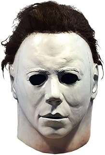 Masque mike myers pour adulte, masque effrayant en latex réaliste pour halloween, costume