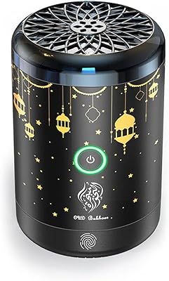 Brûleur d'encens électrique crony bk-25 avec 16 couleurs de lumière dokhoun
