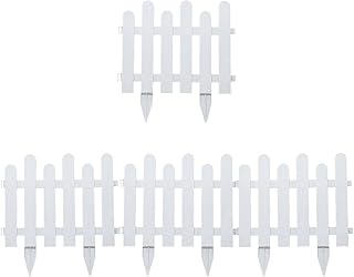 Clôture à piquets, panneaux de bordure de jardin avec pince à coudre pour décoration de cour, jardinières, terrasse extérieure, parterres de fleurs (blanc) – Photo produit Dakar Sénégal – Livraison rapide Clôture à piquets, panneaux de bordure de jardin avec pince à coudre pour décoration de cour, jardinières, terrasse extérieure, parterres de fleurs (blanc). Diaytar : Le premier choix des acheteurs avisés