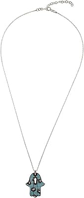 Collier fatima en argent en forme de main d'amour pour femme d'alwan accessories
