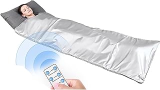 Couverture de sauna thermique électrique beauty avec fermeture éclair, réglage de la température