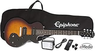 Ensemble de guitare électrique pour débutant epiphone les paul sl - vintage sunburst