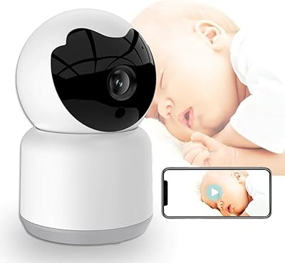 Caméra de surveillance bébé audio bidirectionnelle hocc avec vision nocturne ir sans fil