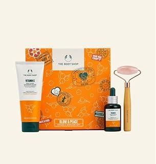 Cadeau de soin de la peau glow & peace à la vitamine c de the body shop, vernis pour le visage, sérum éclat pour la peau. Profitez des meilleurs deals du Sénégal sur Diaytar