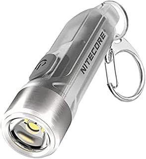 Porte-clés rechargeable nightcore tiki pour unisexe, transparent, taille unique