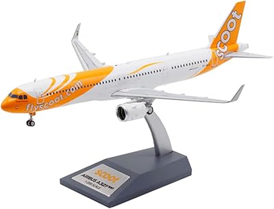 Modèle d'avion en métal à l'échelle 1/200, modèle d'avion scott a321neo 9v-nca, 22,8