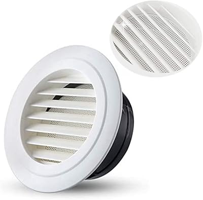 Couvercle de grille de ventilation de 3 pouces en abs mur-toit maille intégré
