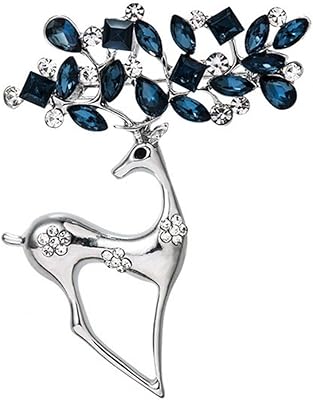 Yubella bijoux au design moderne et élégant orné de cristaux, une broche