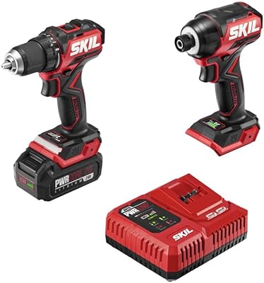 Jeu de tournevis et mini perceuse électrique sans balais skull bwr core 20