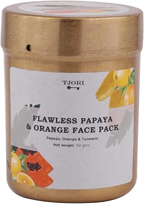 Tjori flawless papaye & orange facepack