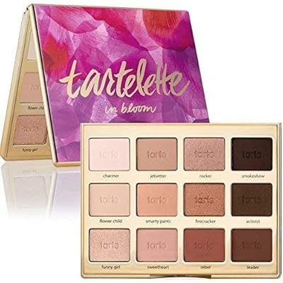 Palette de fards à paupières l'argile tarte light 'n bloom high