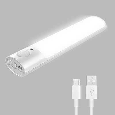 Lampe à détecteur de mouvement hoteon, veilleuse à batterie rechargeable usb, capteur