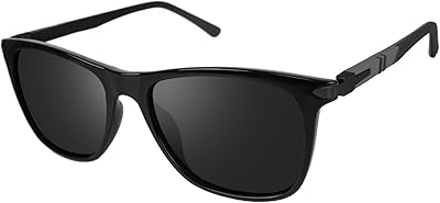 Lunettes de soleil polarisées rawao pour hommes et femmes, parfaites pour conduire et voyager (marron) (marine). Diaytar Sénégal : Qualité garantie, prix imbattables, livraison rapide