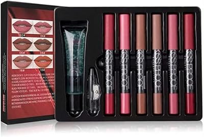 Le rouge à lèvres 6 couleurs mn makeup menow ne se démaquille pas
