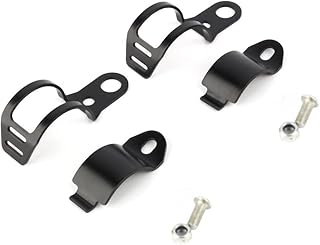 Support de montage de clignotant de moto 2 pièces, pince de support
