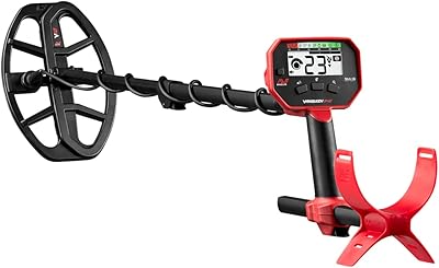 Détecteur de métaux minelab vanquish 340 avec bobine étanche v10 dual-d, 10" x