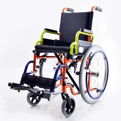 Fauteuil roulant pliable léger rehamo pour enfants taille 14 pouces du nouveau