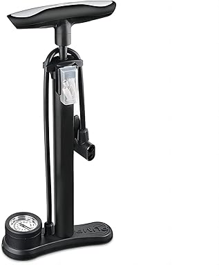 Pompe à pied pour vélo cool baby avec manomètre, pompe à vélo haute