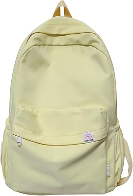 Sac à dos esthétique mqun kawaii pour l'école, sac à dos en nylon