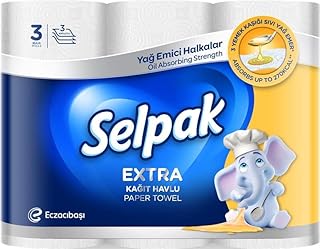 Serviette de cuisine sealpak à absorption de calories, 70 feuilles x 3 épaisseurs