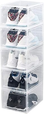 Boîte à chaussures de luxe - fente avant avec porte magnétique, boîte