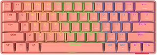 Clavier mécanique stk61, bluetooth et filaire, double mode, 61 touches, éclairage mixte