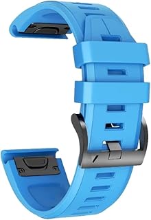 Bracelet de montre en silicone dado largeur 26 mm pour garmin