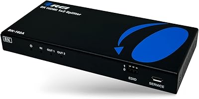 Répartiteur hdmi ori 8k 1 x 2, duplicateur avec extracteur audio uhd prend